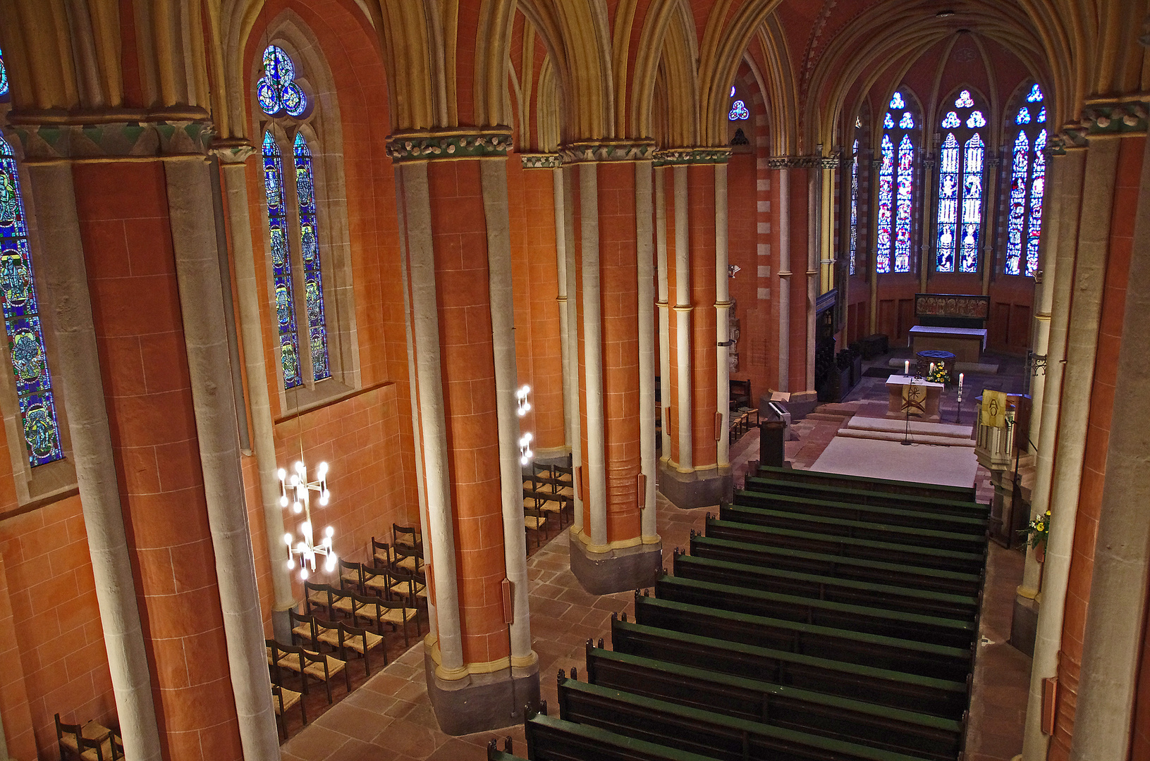 Blick in die Stiftskirche Wetter