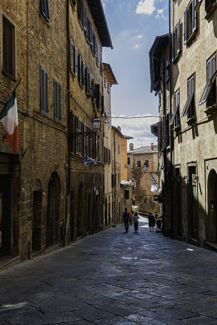 Blick in die Via Ricciarelli