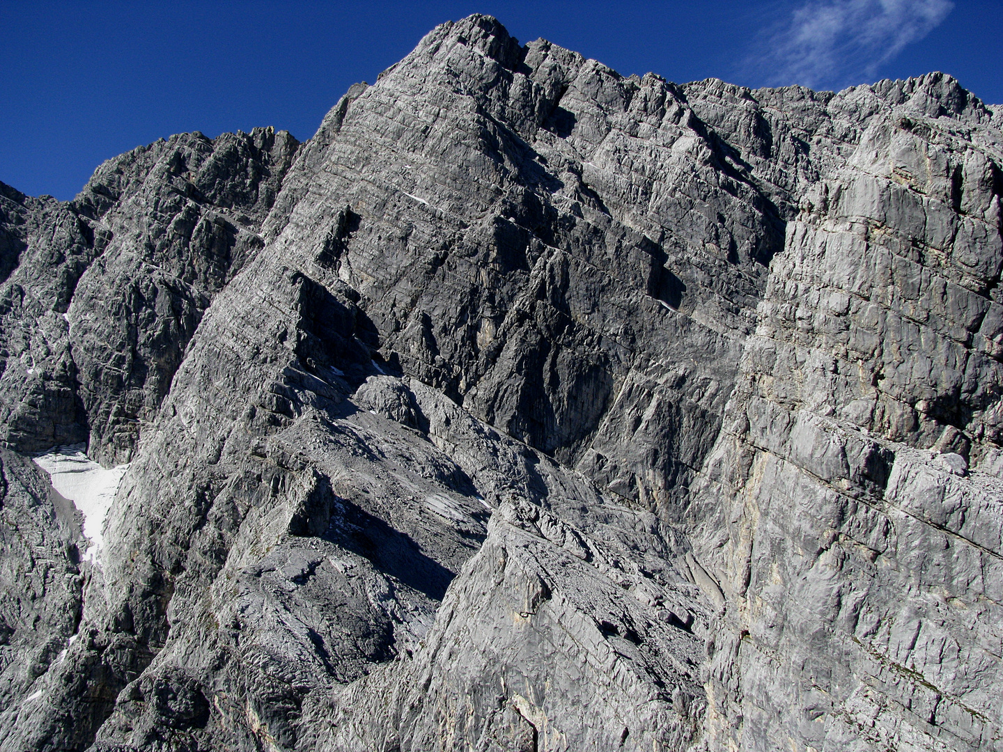 Blick in die Watzmannostwand