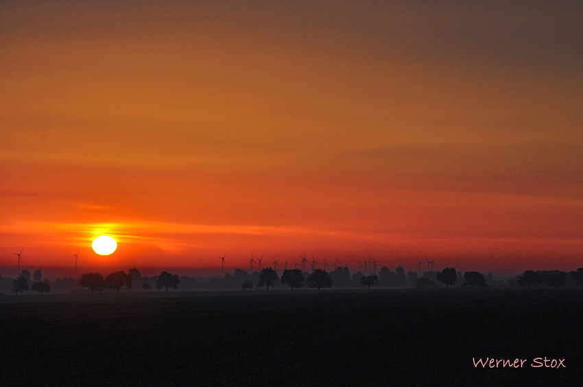 Blick in die weite Landschaft