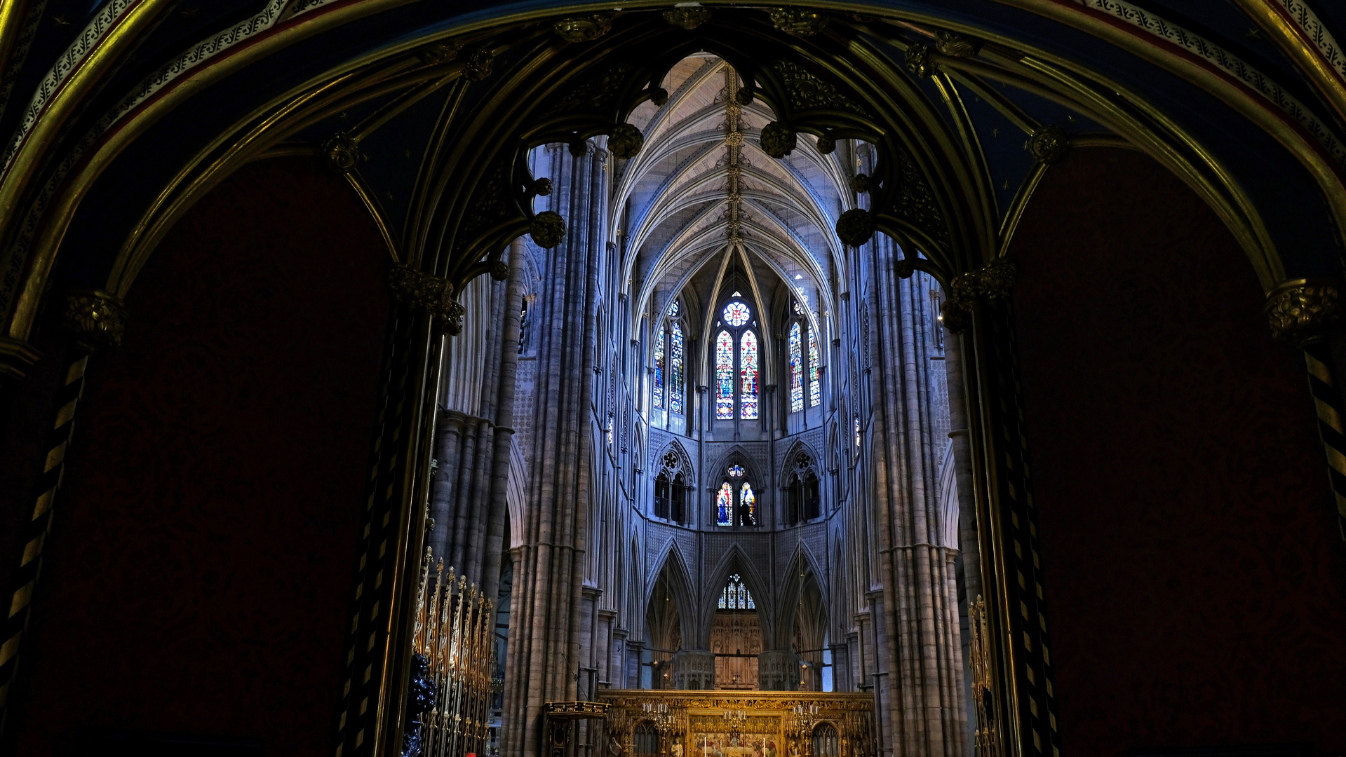 Blick in die Westminster Abbey