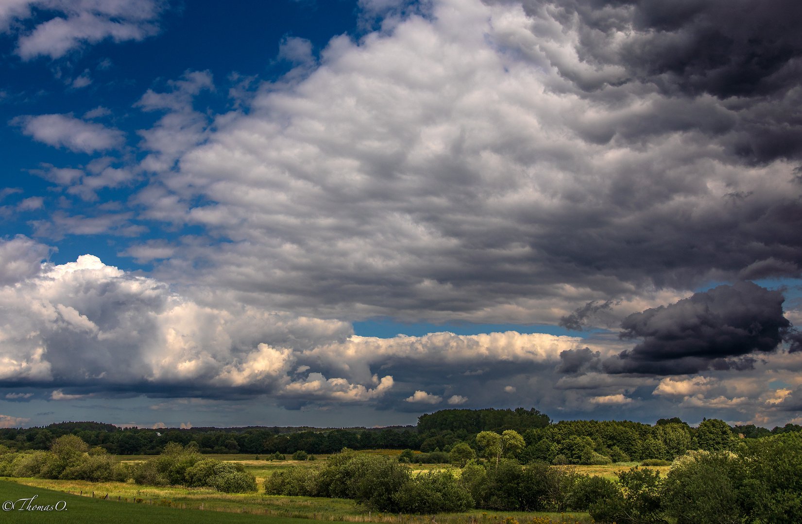 Blick in die Wolken