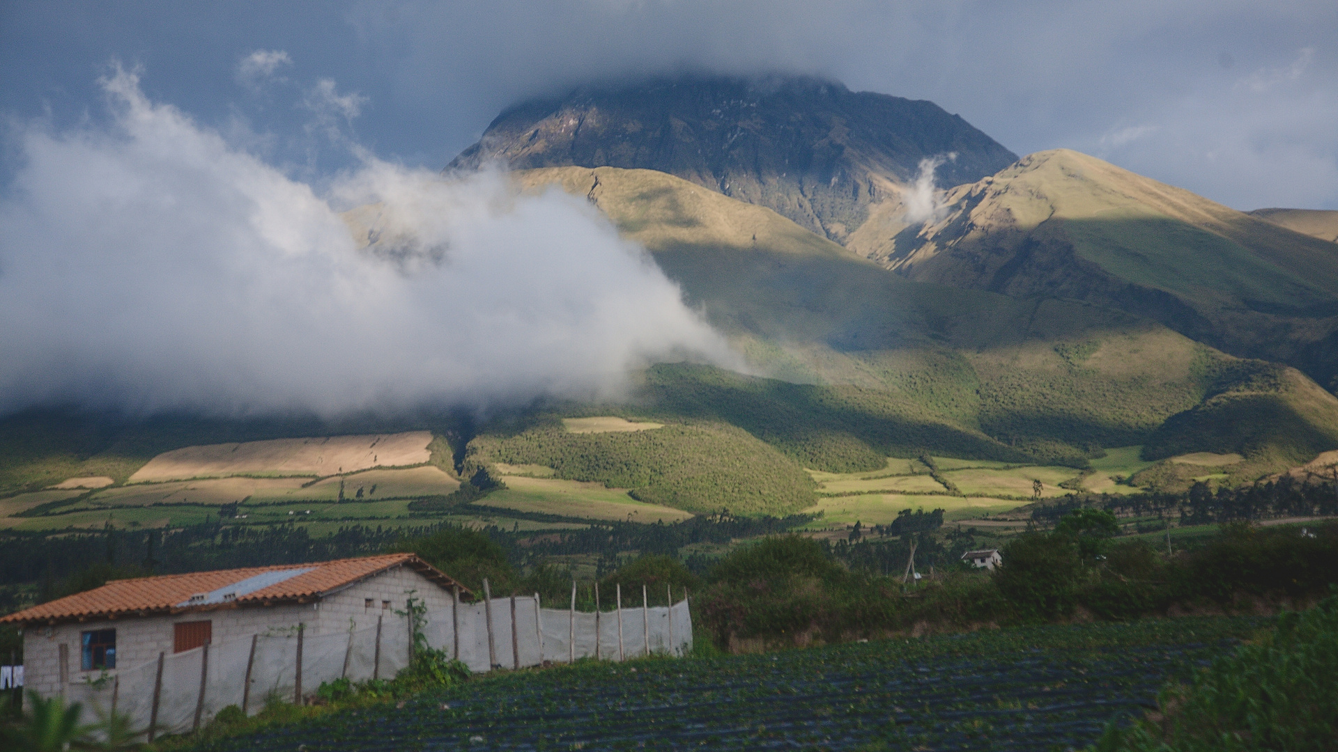 Blick in die Wolken