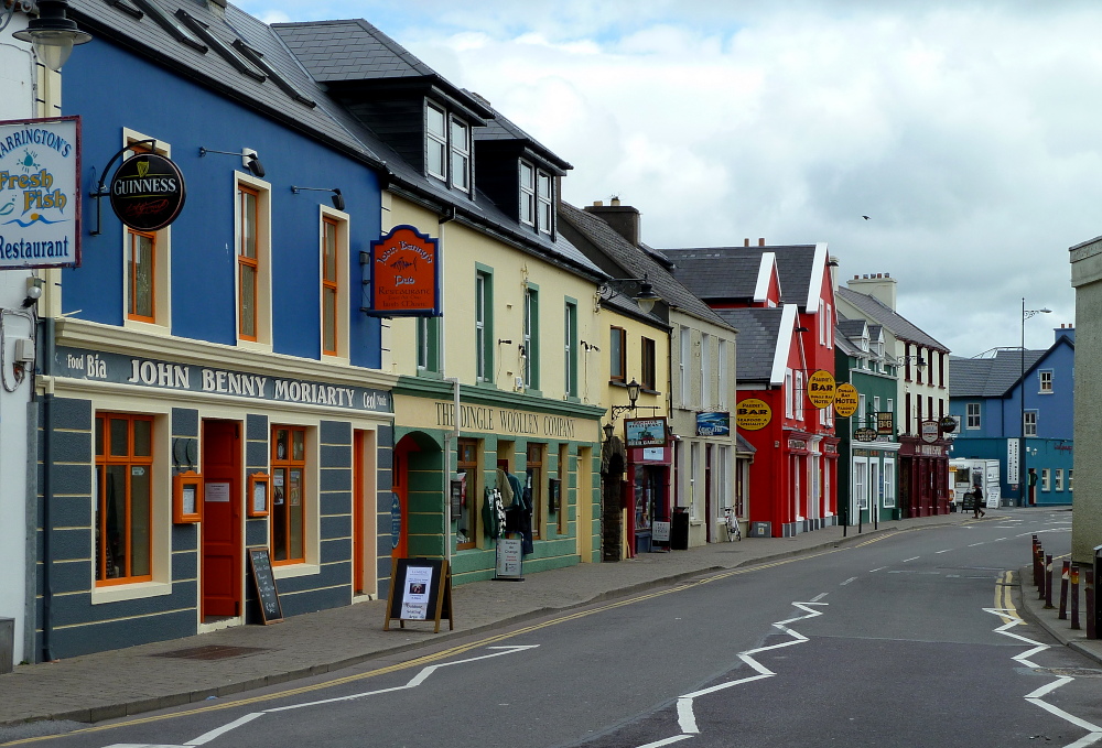 Blick in Dingle´s Straßen II