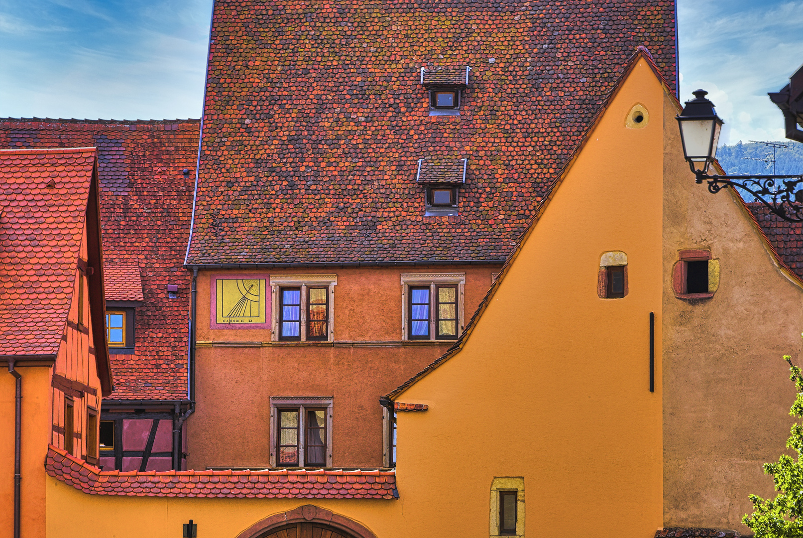 Blick in Eguisheim