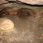 Blick in eine Höhle am Quirl (Berg) in der Sächsischen Schweiz