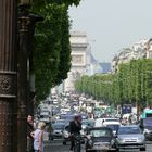 Blick in Richtung Arc de Triomphe