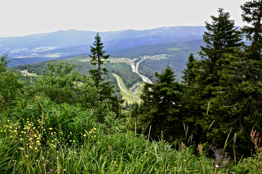 Blick in Richtung Brennes… 