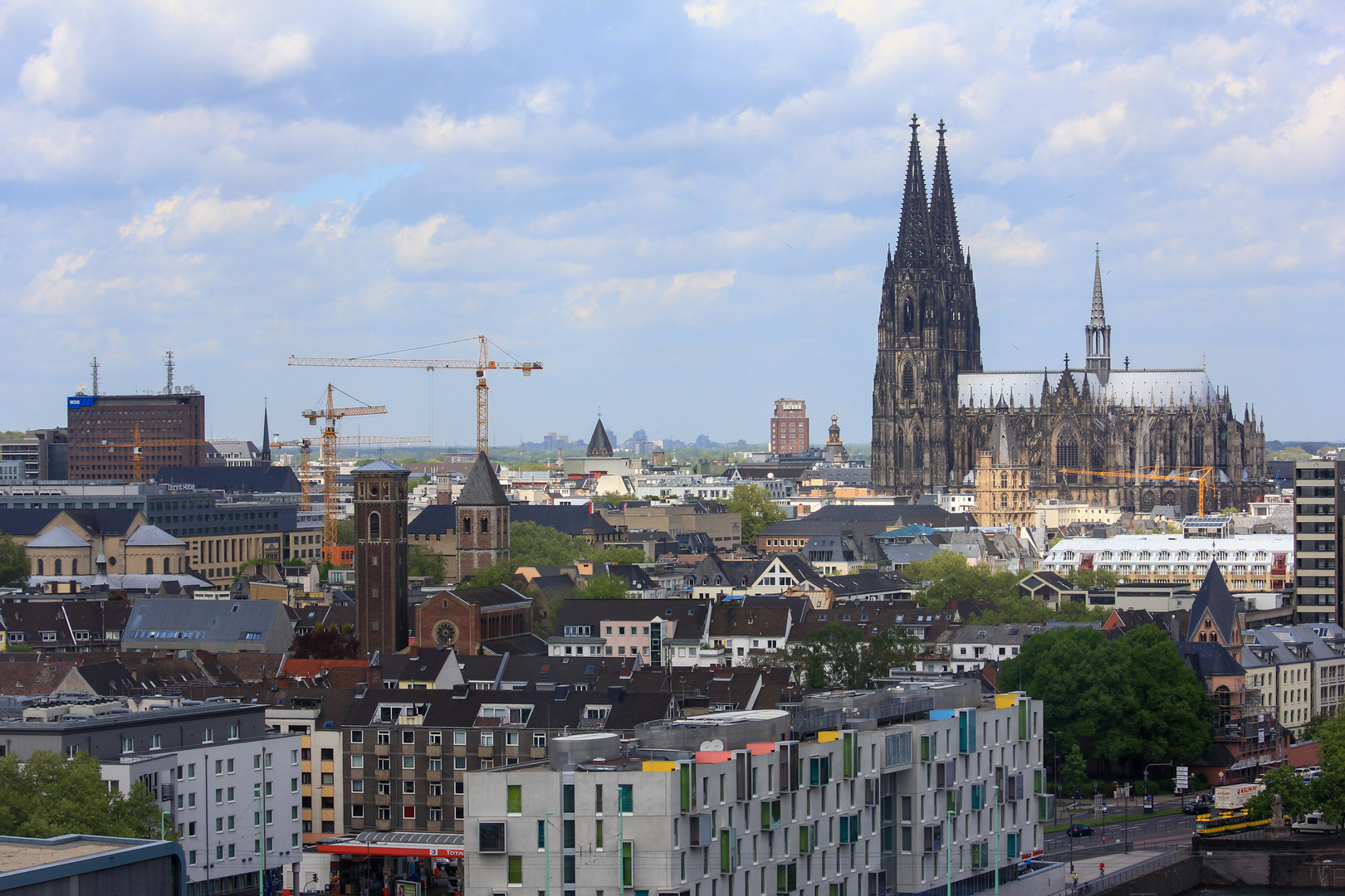 Blick in Richtung Dom