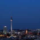 Blick in Richtung Fernsehturm.