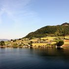 Blick in Richtung Fjordausgang