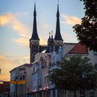 Blick in Richtung Markt Köthen