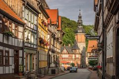 Blick in Richtung Marktplatz  - Stolberg/Südharz