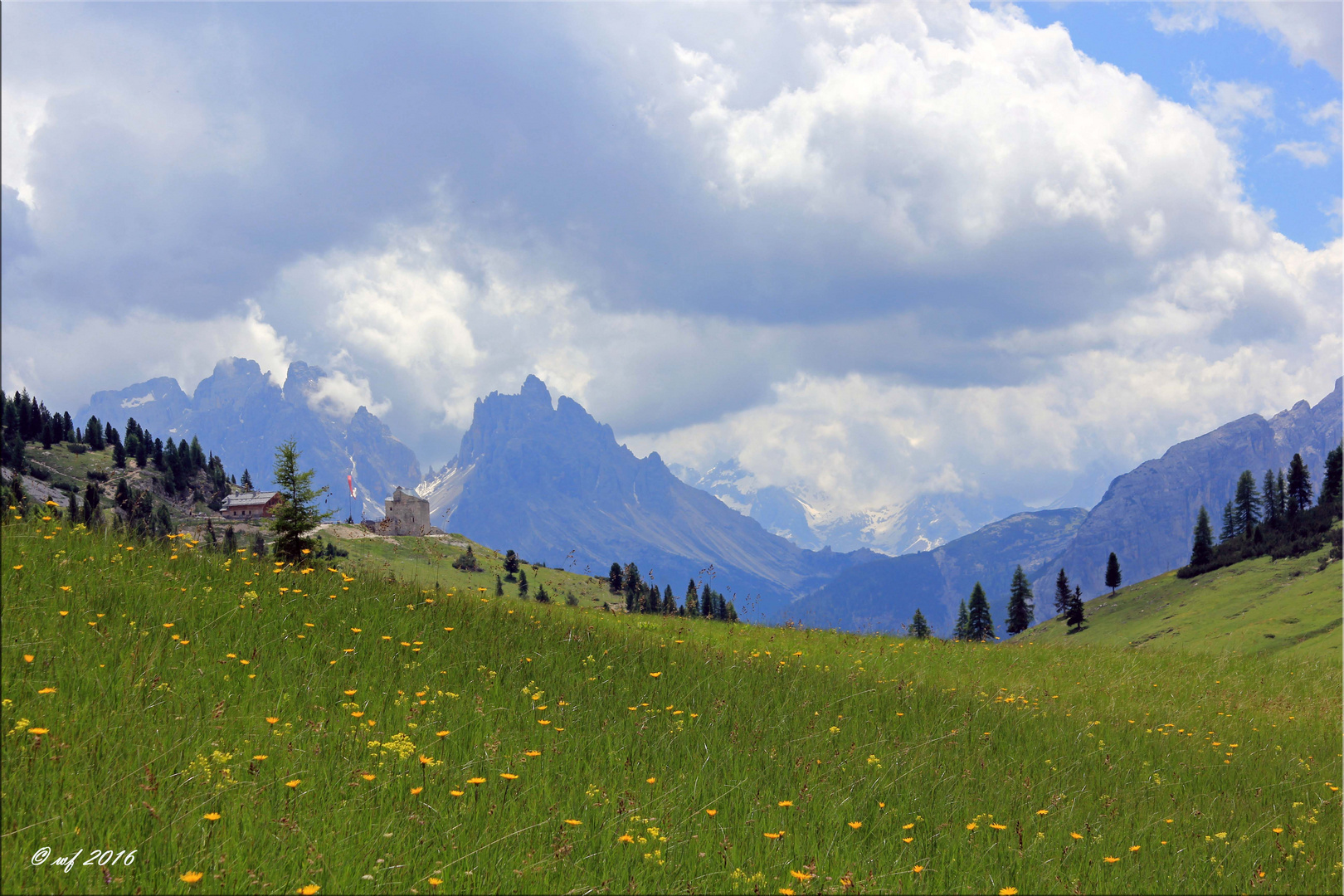 Blick in Richtung Monte Cristallo