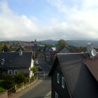 Blick in Richtung Norden auf Frauenwald/ Rennsteig