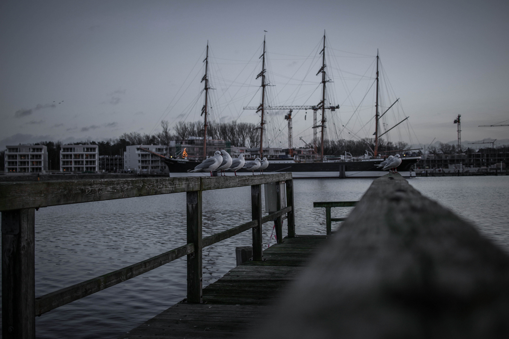 Blick in Richtung Passathafen