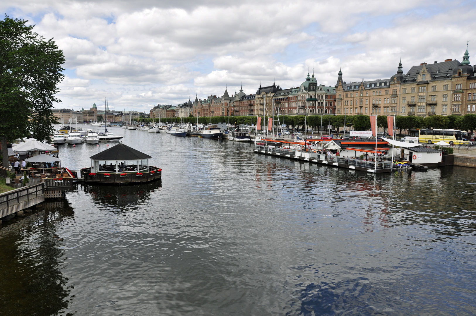 Blick in Richtung Stockholm