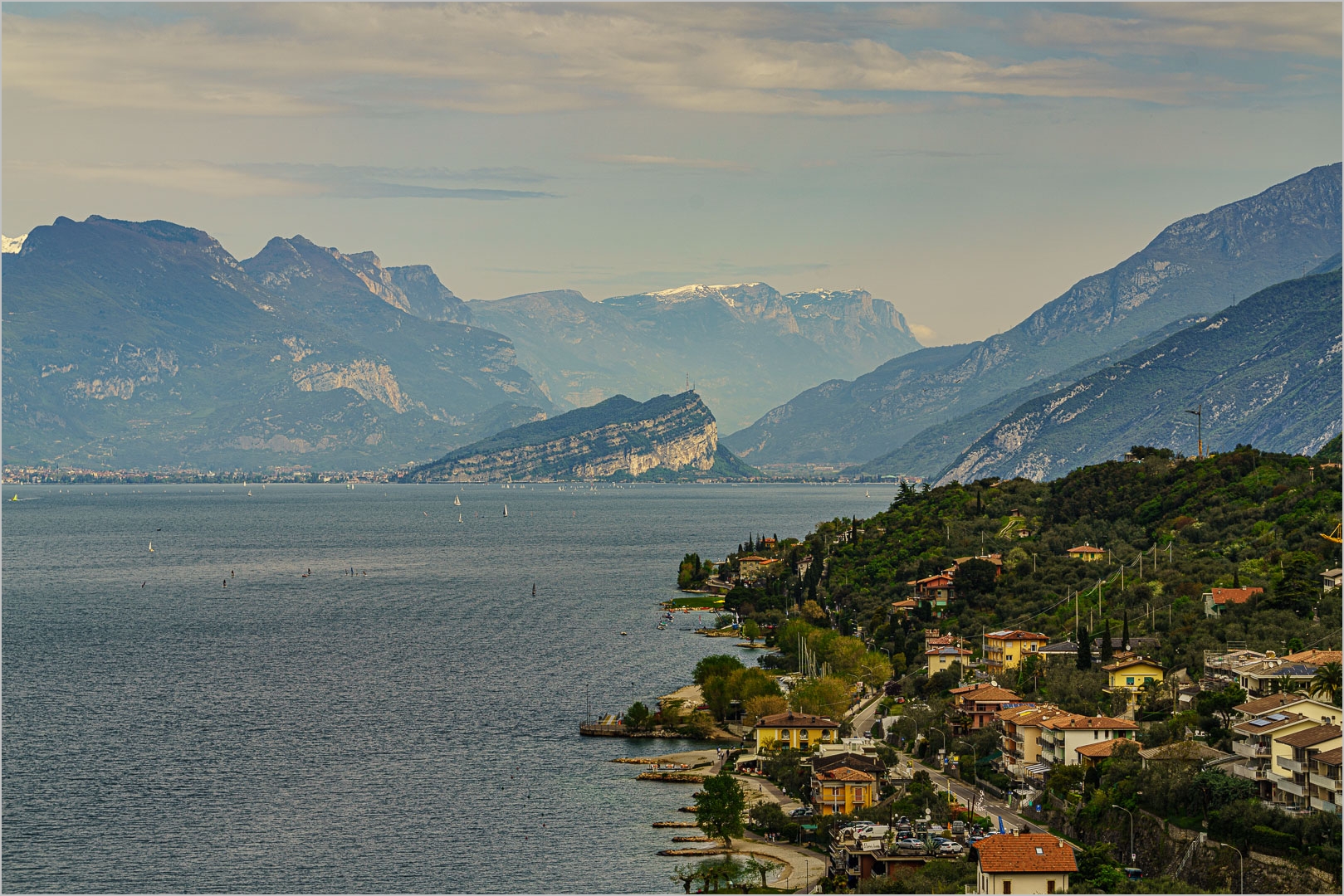 Blick in Richtung Torbole