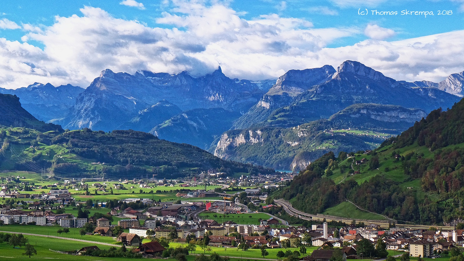 Blick in Richtung Vierwaldstätter See