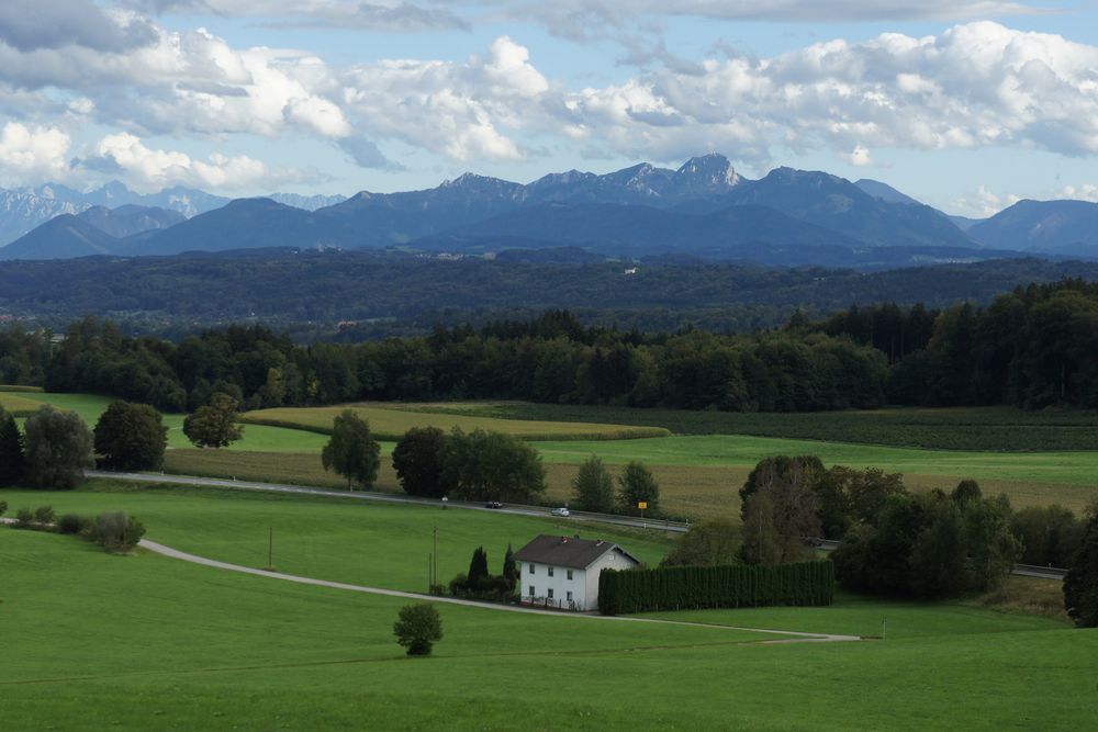 Blick in Richtung Wendelstein