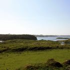 Blick in Richtung Wikingerdorf bei Avaldsnes