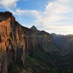 Blick in Richtung Zion Canyon