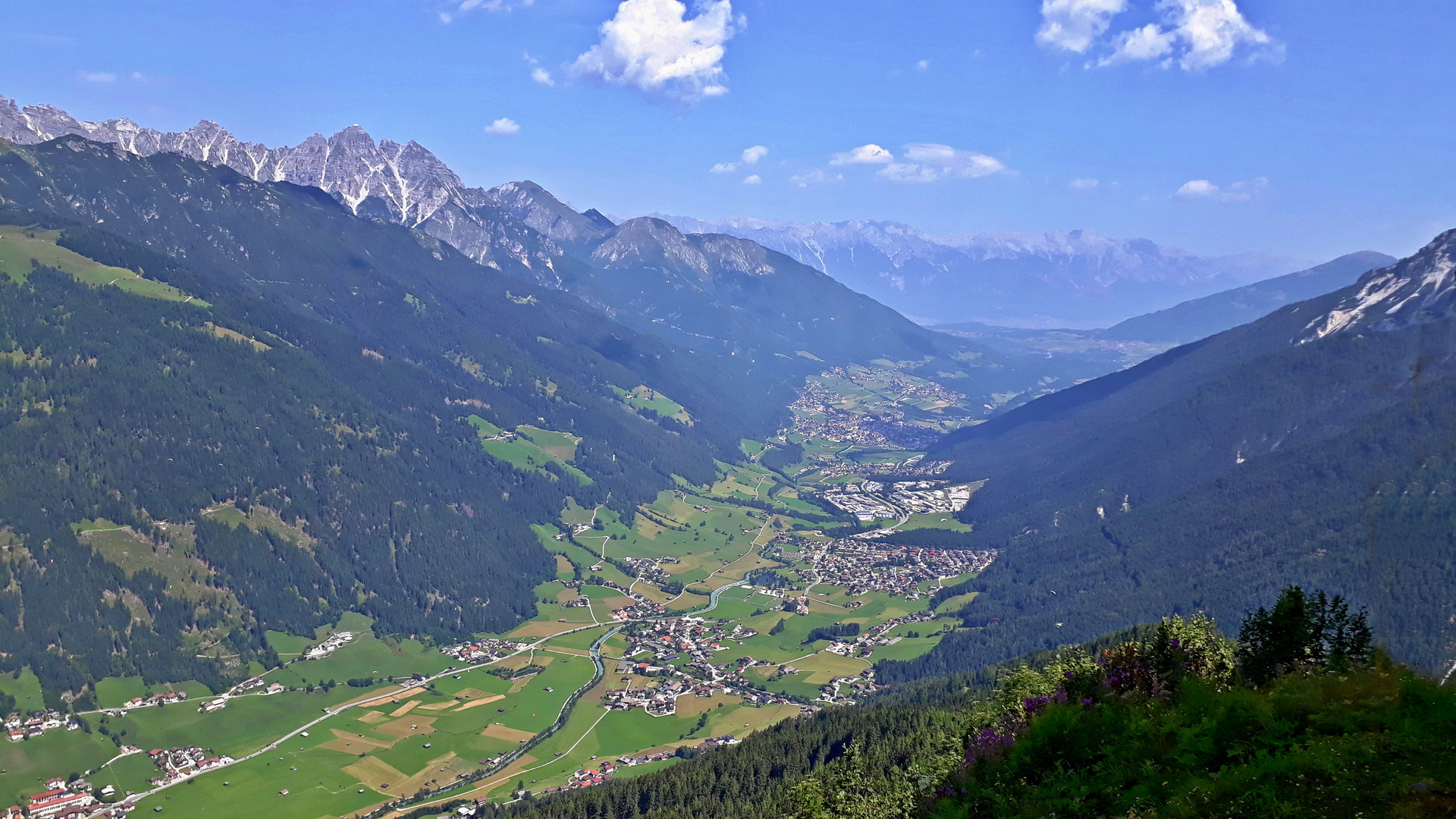 Blick in Stubaital