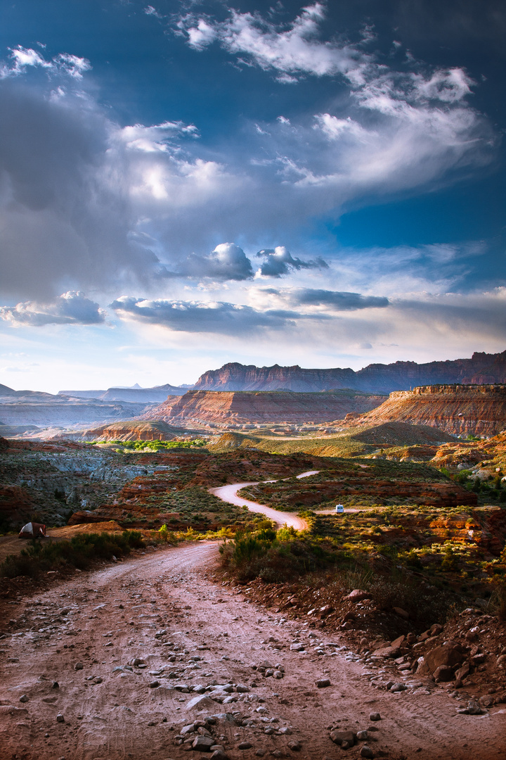 Blick in Tal des Zion