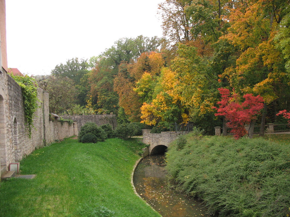 Blick in Weikersheim Oktober 2008