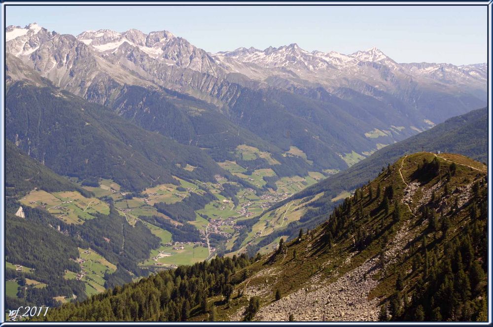 Blick ins Ahrntal