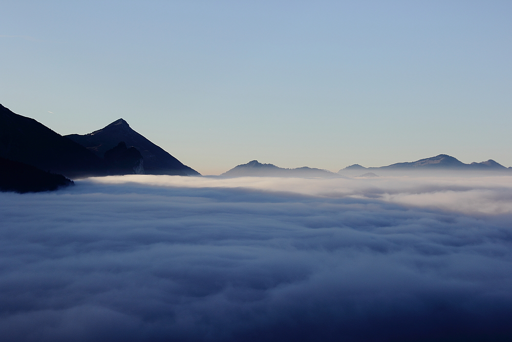 Blick ins Allgäu.....