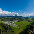 Blick in's Allgäu mit dem Wächter (Grünten)