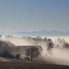 Blick ins Alpenvorland