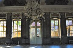 Blick ins alte Schloss, Eremitage Bayreuth