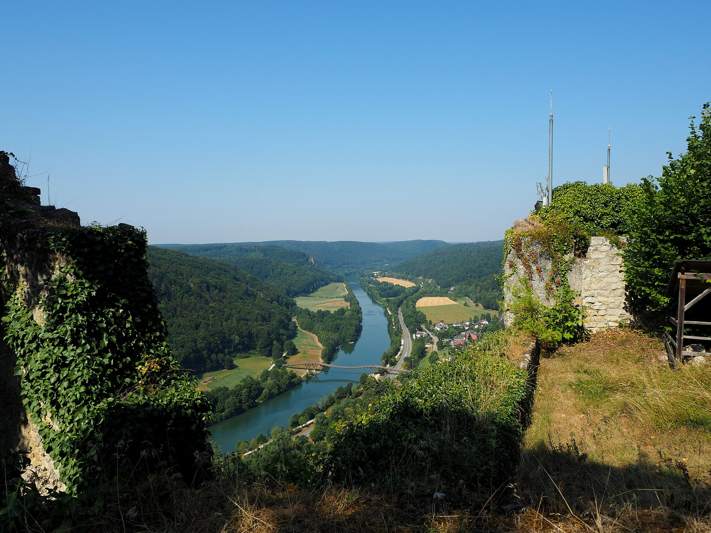 Blick ins Altmühltal