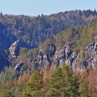 Blick ins Basteigebiet vom Ziegenrücken