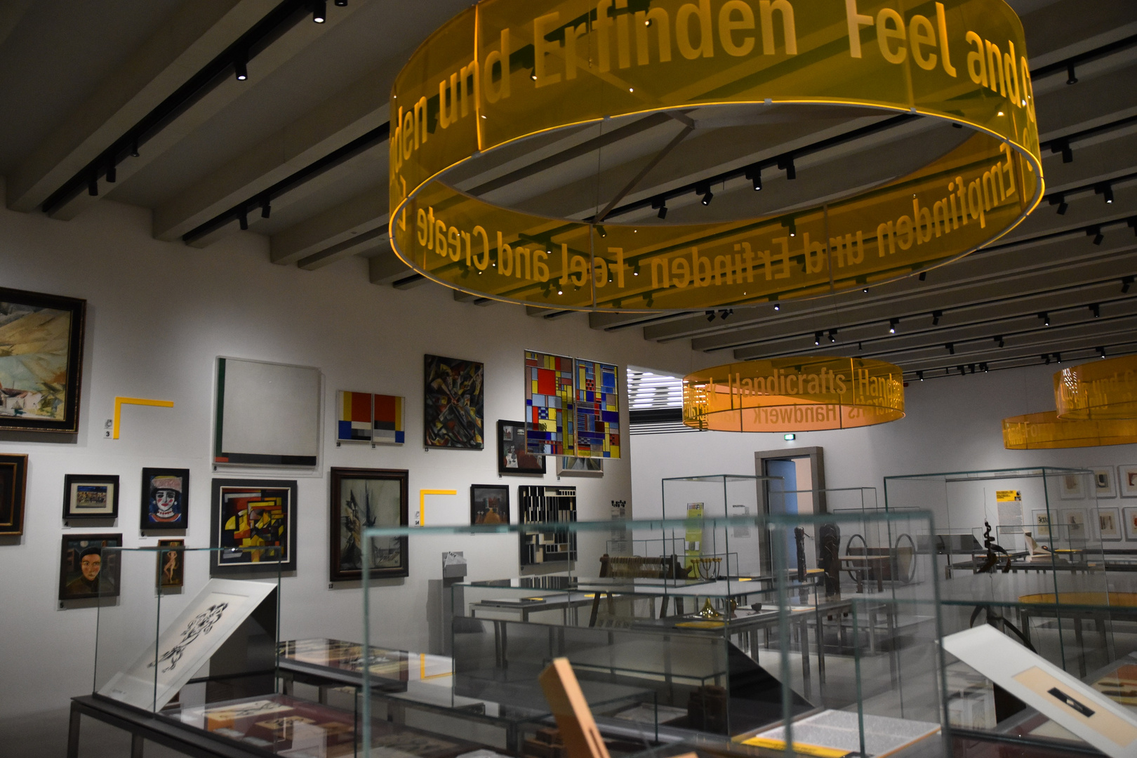 Blick ins Bauhaus-Museum Weimar