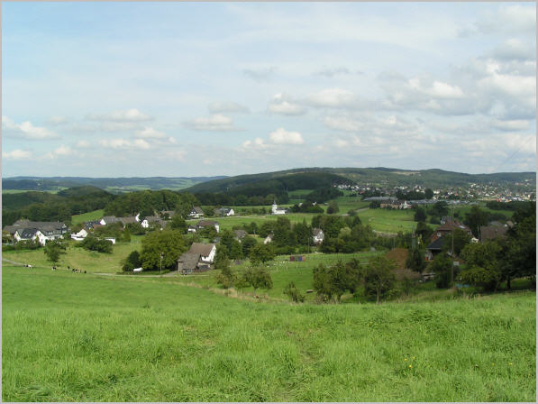 Blick ins Bergische Land