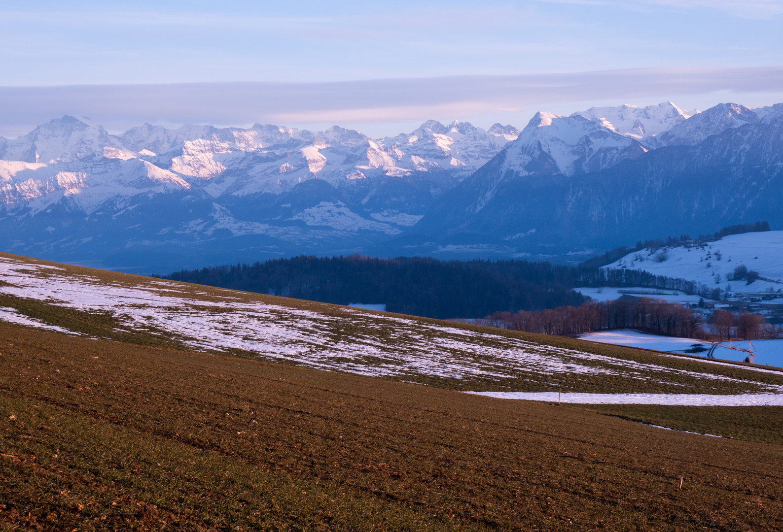 Blick ins Berner Oberland