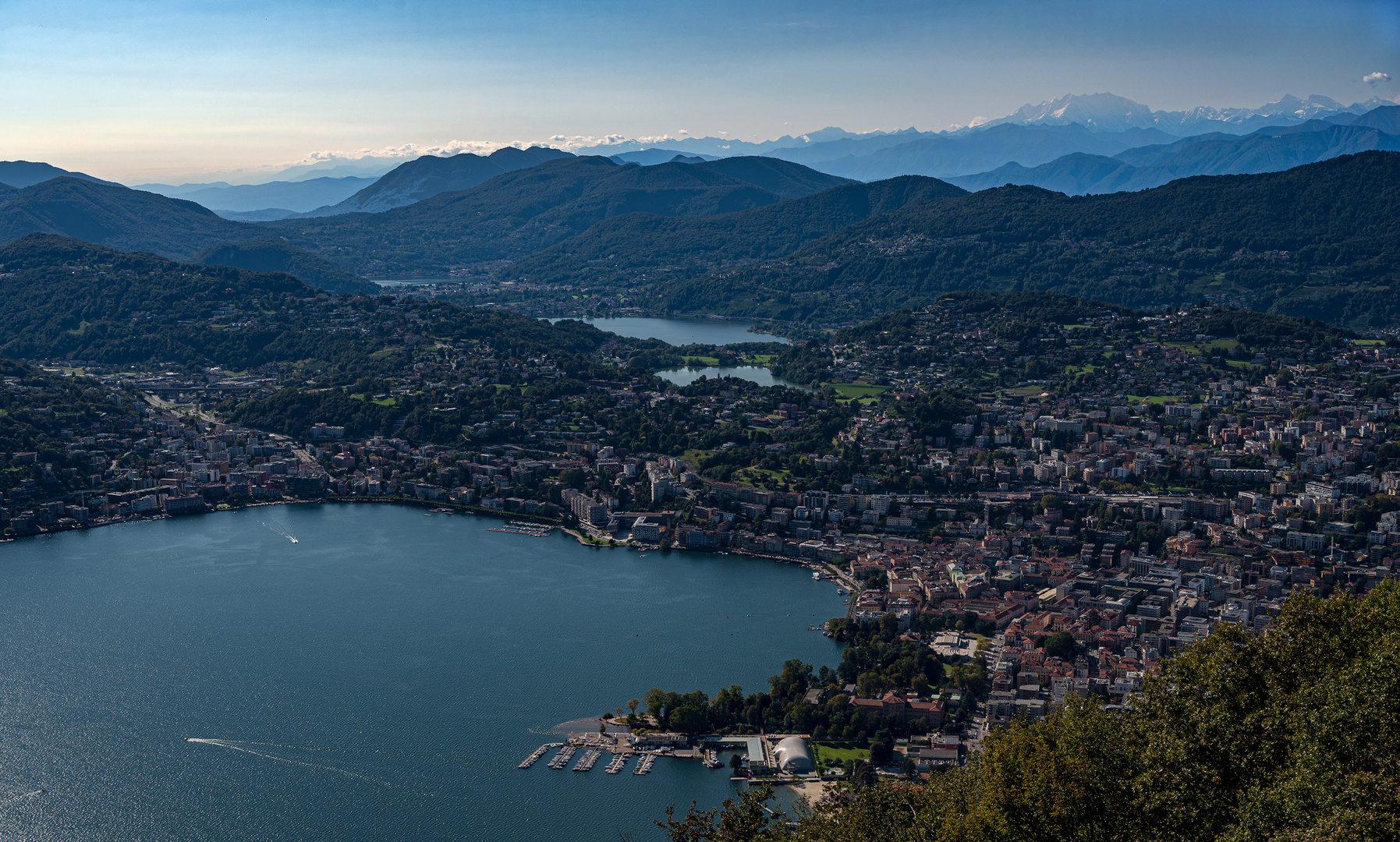 Blick ins Blau der Ferne