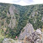 Blick ins Bodetal.