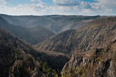 Blick ins Bodetal