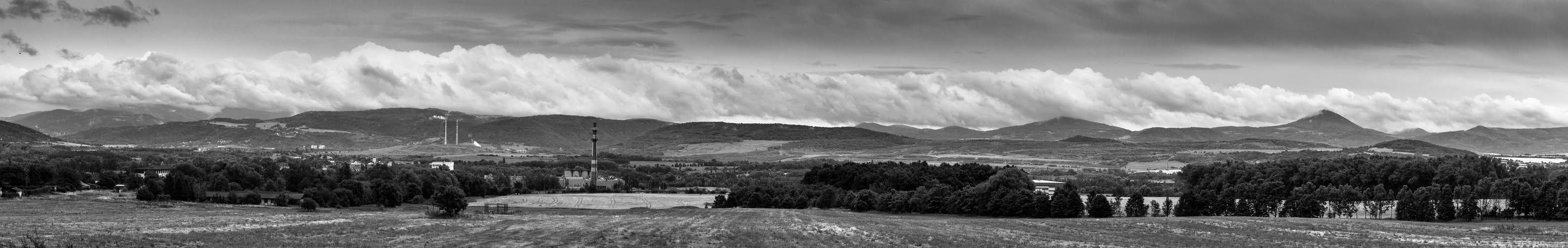 blick ins böhmische mittelgebirge