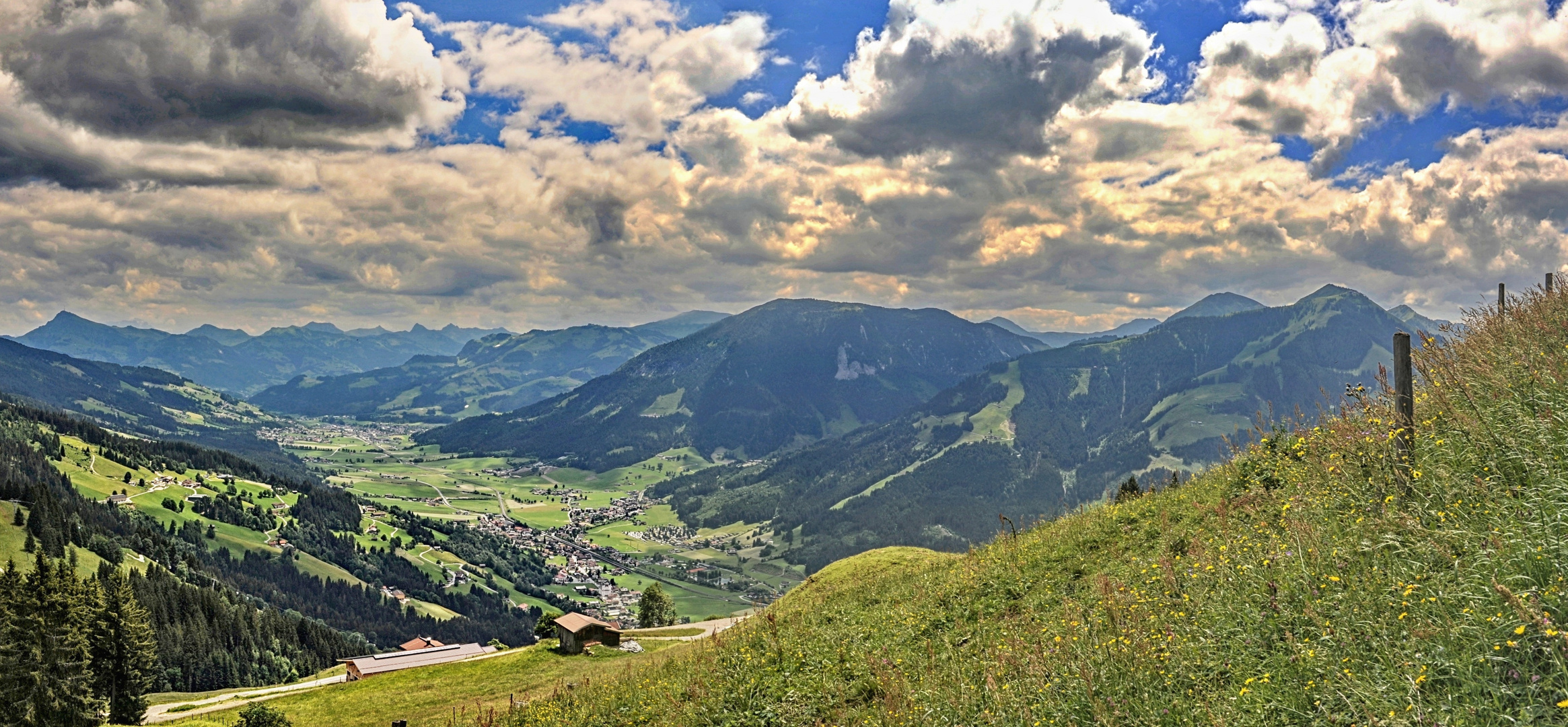 Blick ins Brixental