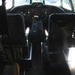 Blick ins Cockpit der Lockheed L-1049 G Super Constellation der Lufthansa