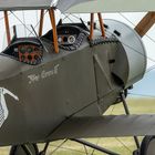 Blick ins Cockpit der Nieuport 11