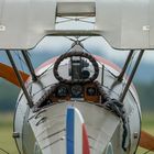 Blick ins Cockpit der Sopwith Camel