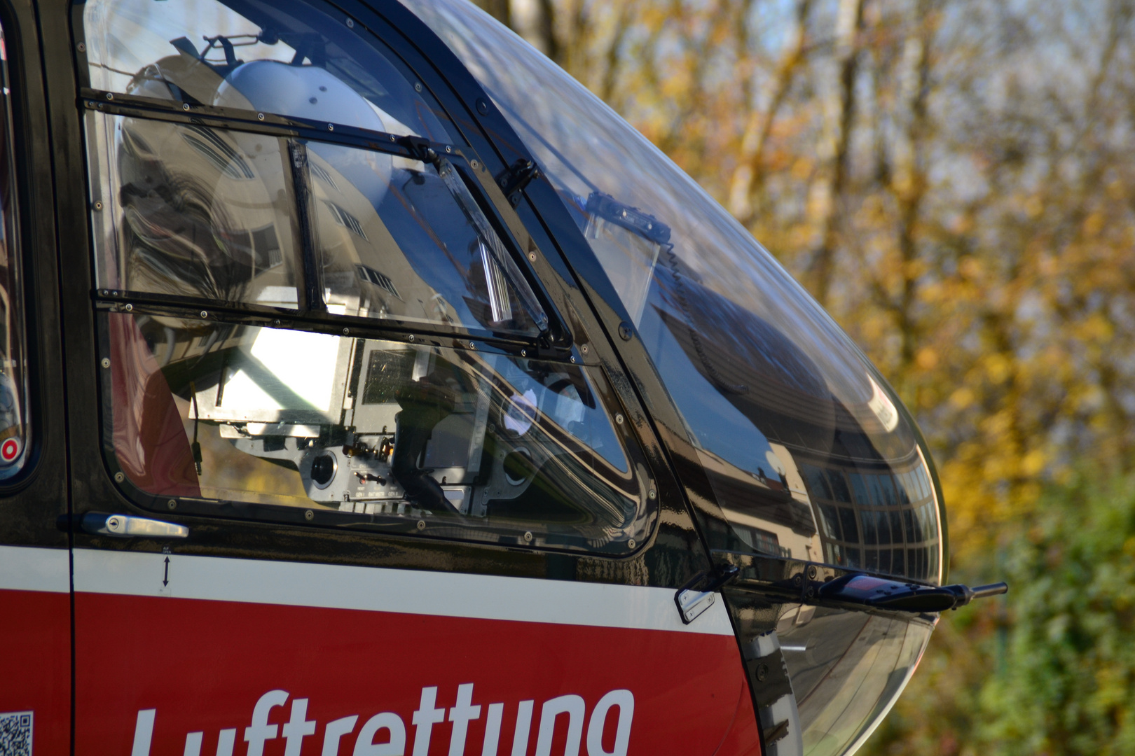 Blick ins Cockpit - EC135