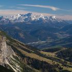 Blick ins Dachsteinmassiv