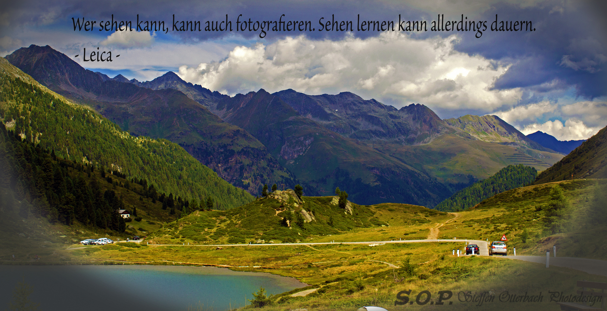 Blick ins Defereggental mit dem Obersee